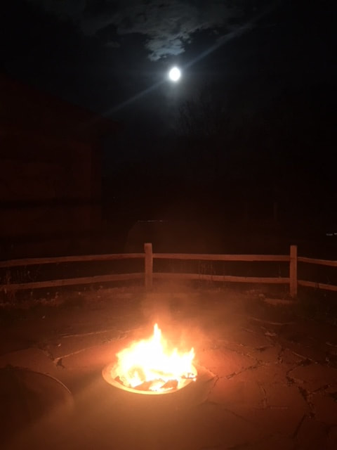 Fire and Moon